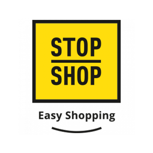 Stop Shop, easy shopping logo